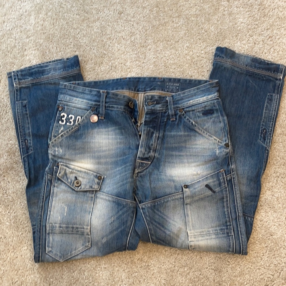 G-Star 3301 Jeans Tapered Leg 30Wx30L